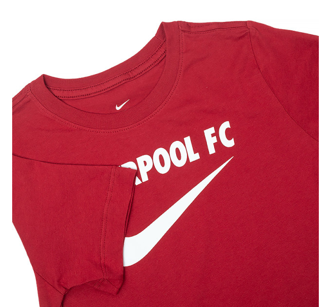 Дитяча Футболка Nike LFC B NK SWOOSH TEE Червоний S (DJ1535-608 S)