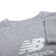 Дитяча Футболка New Balance Essentials Stacked Logo Jersey Сірий S (YT31541AG)