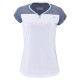 Футболка дит. Babolat PLAY CAP SLEEVE TOP GIRL WHITE/BLUE HEATHER (6-8) 3GTE011-1079 6-8