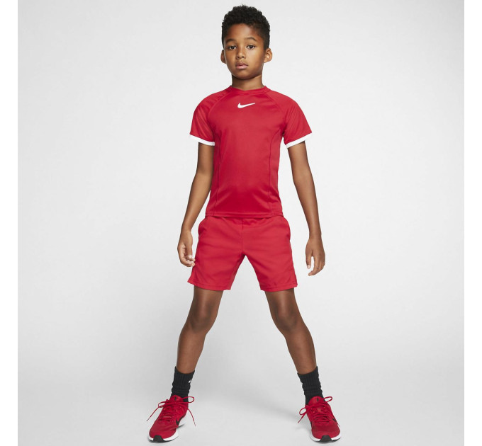Дитяча Футболка Nike boy Dry SS top Червоний 122-128 (CD6131-687 122-128)