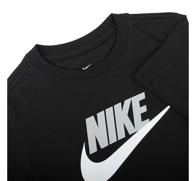 Дитяча Футболка Nike B NSW TEE FUTURA ICON TD Чорний XS (AR5252-013 XS)