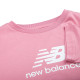 Дитяча Футболка New Balance Essentials Stacked Logo Jersey Рожевий 137-147 (7dYT31541HAO 137-147)