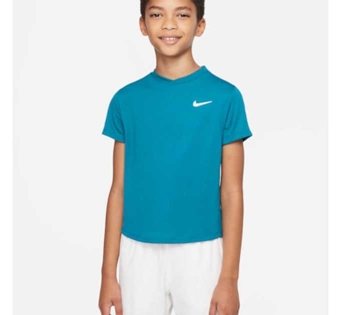 Дитяча Футболка Nike DF VICTORY SS TOP Синій 137-147 (CV7565-367 137-147)