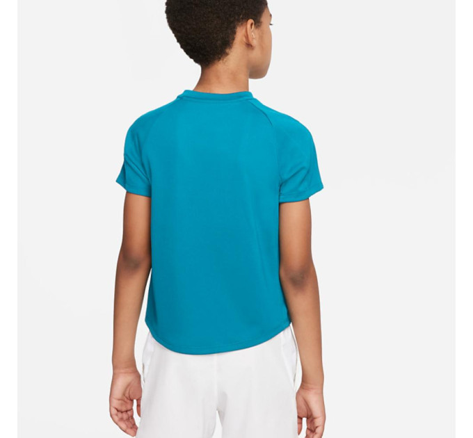 Дитяча Футболка Nike DF VICTORY SS TOP Синій 137-147 (CV7565-367 137-147)