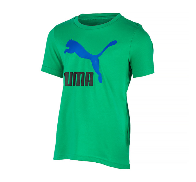 Дитяча Футболка Puma Classics Logo Tee Зелений 128 (53952636) Дитяча Футболка Puma Classics Logo Tee Зелений 128 (53952636)