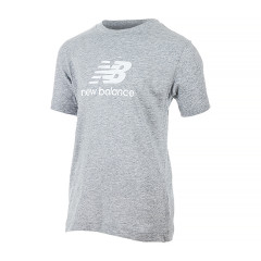 Дитяча Футболка New Balance Essentials Stacked Logo Jersey Сірий 147-158 (7dYT31541AG 147-158)