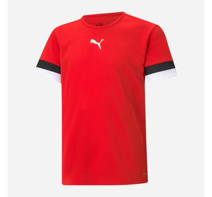 Футболка Puma teamRISE Jersey Jr червоний Діт 164 см (704938-01 164)