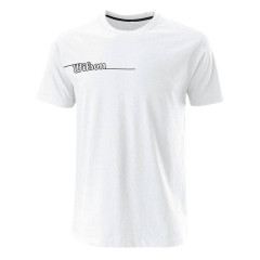 Дитяча Футболка Wilson TEAM II TECH TEE Y Білий 116-128 (WRA796602 116-128)