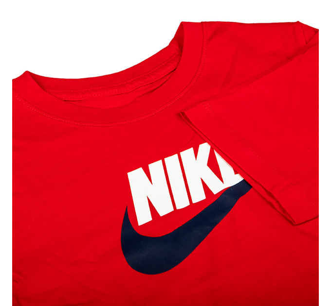 Дитяча Футболка Nike K NSW TEE FUTURA ICON TD Червоний 90-96 (7dAR5252-659 90-96)