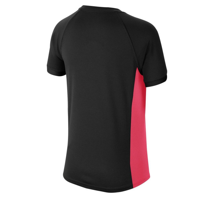 Дитяча Футболка Nike boy Dry SS top Чорний Рожевий 128-137 (CD6131-011 128-137)