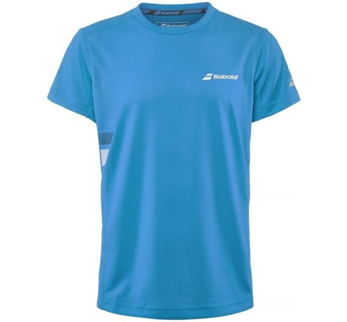 Футболка дит. Babolat Core flag club tee boy diva blue (10-12) 3BS18011/4013 10-12