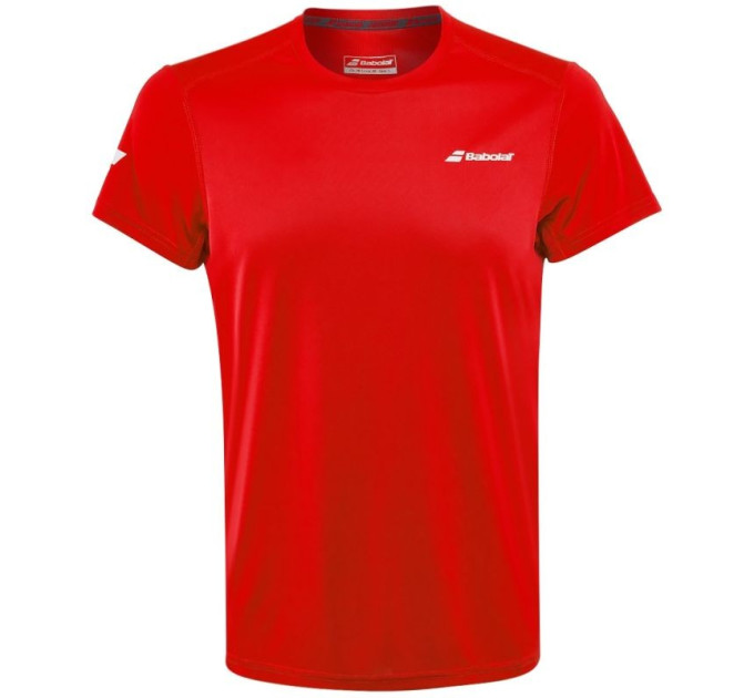 Футболка дит. Babolat Core flag club tee boy fiery red (6-8) 3BS18011/5004 68