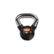 Гиря RUBBER KETTEL DUMBELL Чорний 4 кг (LS2044-4)