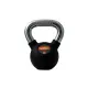 Гиря RUBBER KETTEL DUMBELL Чорний 6 кг (LS2044-6)