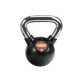 Гиря RUBBER KETTEL DUMBELL Чорний 8 кг (LS2044-8)