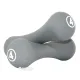 Гантелі неопренові пара LiveUP Neoprene dumbbell сірий 2х4кг LS2002-B4