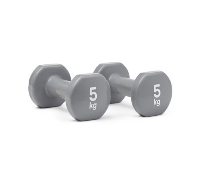 Гантелі Reebok Dumbbells сірий Уні 5 кг RAWT-16155