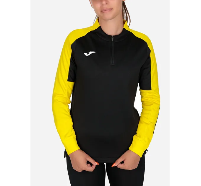 Жіноча спортивна кофта Joma Eco Championship Чорний, Жовтий M (901692.109)