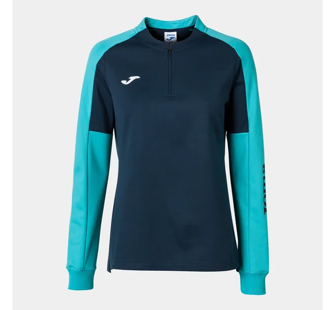 Жіноча спортивна кофта Joma Eco Championship Темно-синій, Бірюзовий XL (901692.342 XL) Жіноча спортивна кофта Joma Eco Championship Темно-синій, Бірюзовий XL (901692.342 XL)