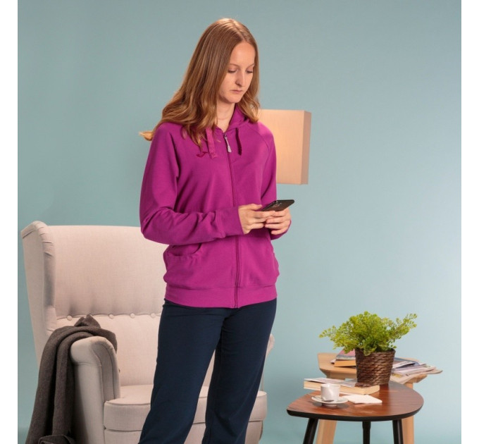 Жіноча спортивна кофта Joma CORINTO HOODIE JACKET фіолетовий XS 901134.500 XS
