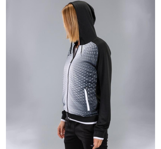 Жіноча спортивна кофта Joma SUPERNOVA чорний,білий M 900891.102 M
