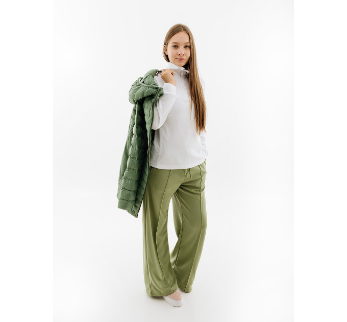 Жіноча Кофта CMP WOMAN FLEECE SWEAT Білий 2XS (7d3G27836-A001 2XS)