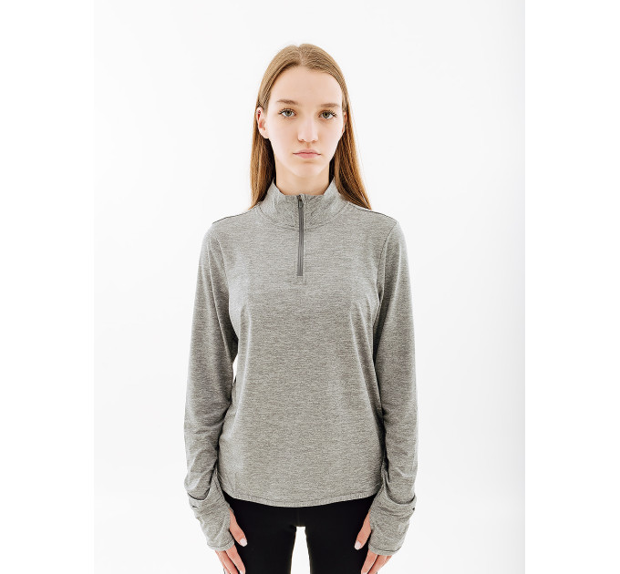 Жіноча Кофта Nike SWIFT TOP Сірий S (7dFB4316-084 S)