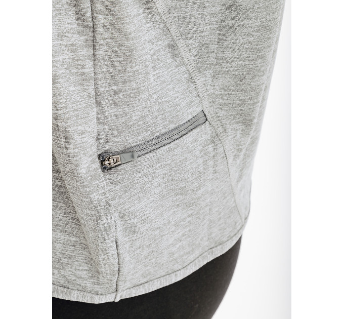 Жіноча Кофта Nike SWIFT TOP Сірий S (7dFB4316-084 S)