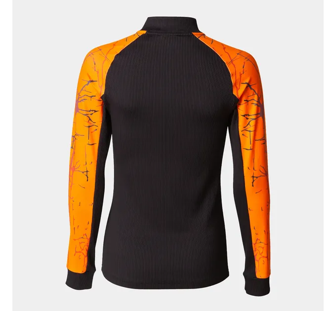 Жіноча спортивна кофта Joma Elite IX Чорний, Помаранчевий M (901649.108)