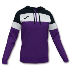 Жіноча спортивна кофта Joma CREW IV HOODIE JACKET фіолетовий,чорний XS 901041.551 XS Жіноча спортивна кофта Joma CREW IV HOODIE JACKET фіолетовий,чорний XS 901041.551 XS