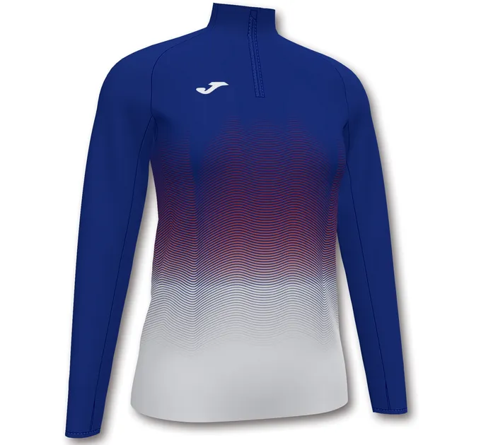Жіноча спортивна кофта Joma Elite VII Синій, Червоний, Білий M (901031.722)