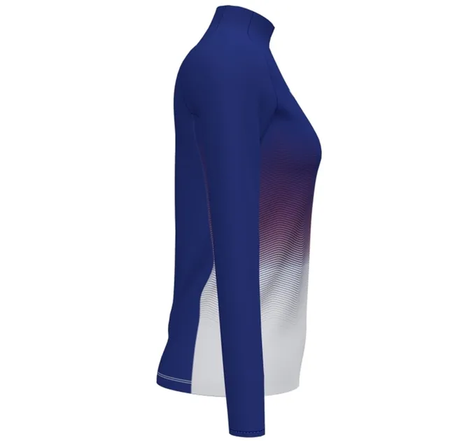 Жіноча спортивна кофта Joma Elite VII Синій, Червоний, Білий M (901031.722)