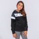 Жіноча спортивна кофта Joma CREW IV HOODIE JACKET чорний,темно-сірий L 901041.110 L