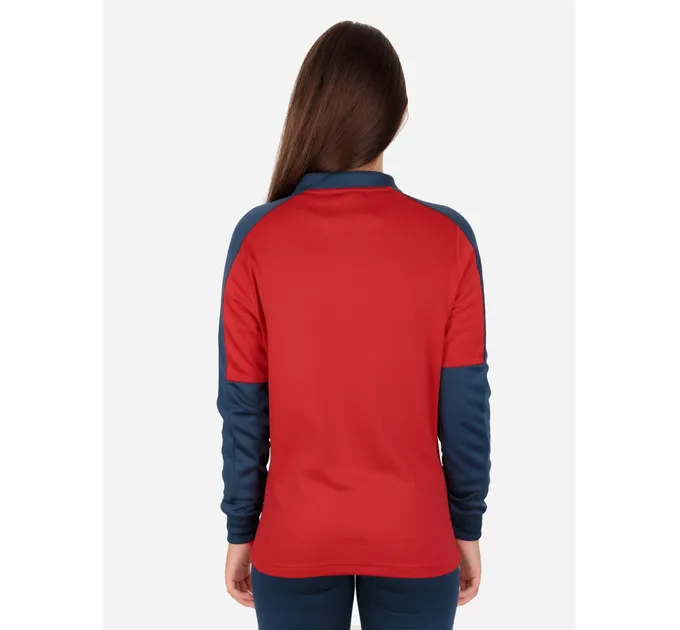 Жіноча спортивна кофта Joma Eco Championship Темно-синій, Червоний M (901692.603)