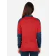 Жіноча спортивна кофта Joma Eco Championship Темно-синій, Червоний M (901692.603)