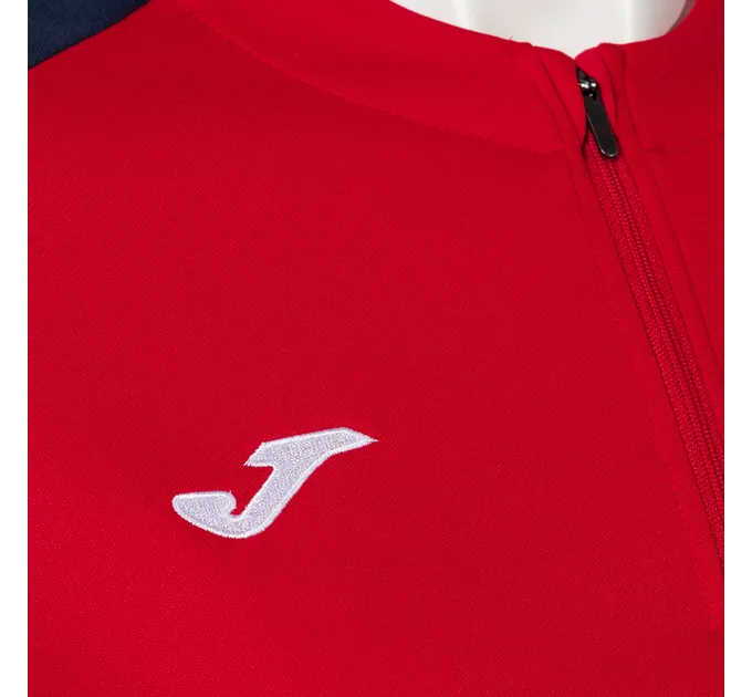 Жіноча спортивна кофта Joma Eco Championship Темно-синій, Червоний M (901692.603)