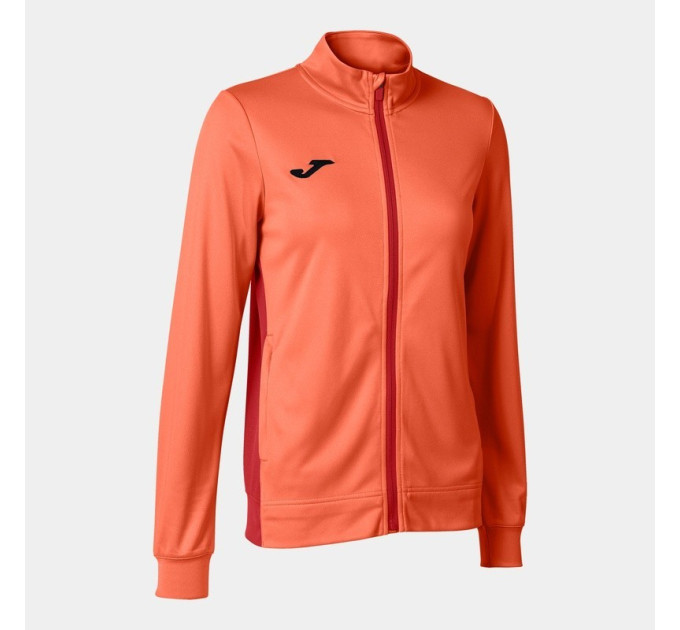 Жіноча спортивна кофта Joma WINNER II FULL ZIP SWEATSHIRT помаранчевий S 901679.090 S