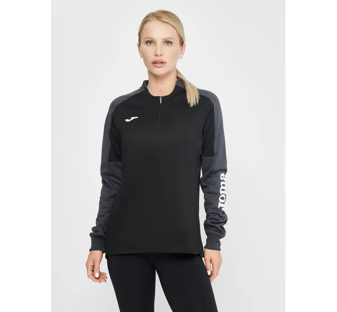 Жіноча спортивна кофта Joma Eco Championship Чорний, Сірий L (901692.110) Жіноча спортивна кофта Joma Eco Championship Чорний, Сірий L (901692.110)