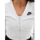 Жіноча Кофта Nike W NSW LS TOP RIB SW Білий L (7dFJ5220-121 L)