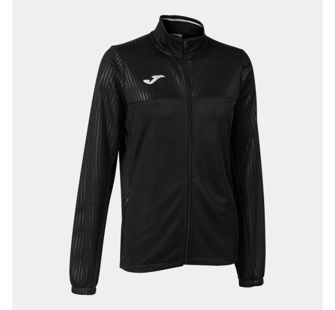 Жіноча спортивна кофта Joma MONTREAL FULL ZIP SWEATSHIRT чорний S 901645.100 S Жіноча спортивна кофта Joma MONTREAL FULL ZIP SWEATSHIRT чорний S 901645.100 S