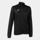 Жіноча спортивна кофта Joma MONTREAL FULL ZIP SWEATSHIRT чорний S 901645.100 S