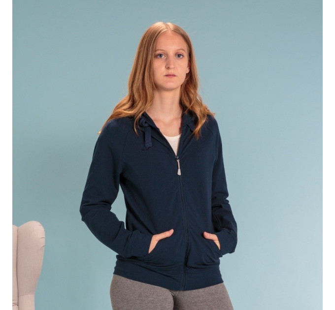 Жіноча спортивна кофта Joma CORINTO HOODIE JACKET темно-синій XS 901134.331 XS