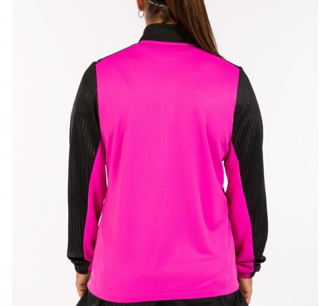 Жіноча спортивна кофта Joma MONTREAL FULL ZIP SWEATSHIRT рожевий,чорний M 901645.030 M