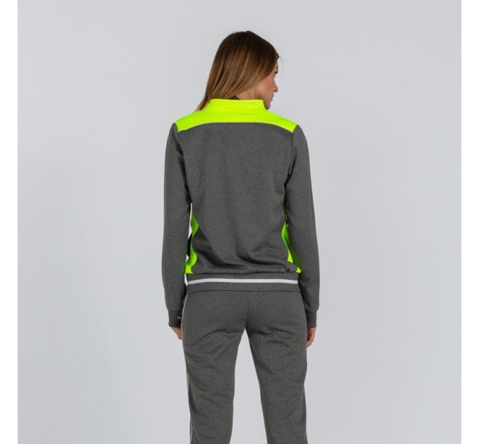 Жіноча спортивна кофта Joma CAMPUS II сірий,жовтий XXS 900243.159 XXS