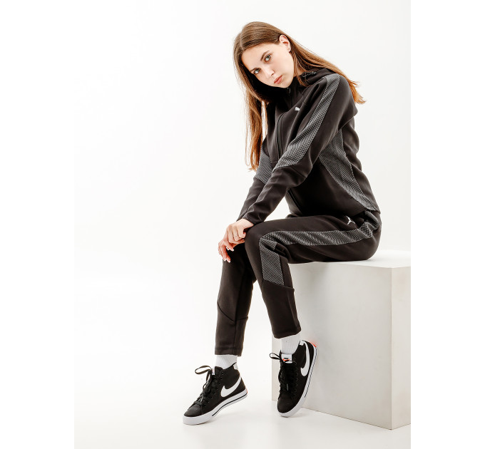 Жіноча Кофта Puma EVOSTRIPE Full-Zip Hoodie Чорний XS (7d67607301 XS)