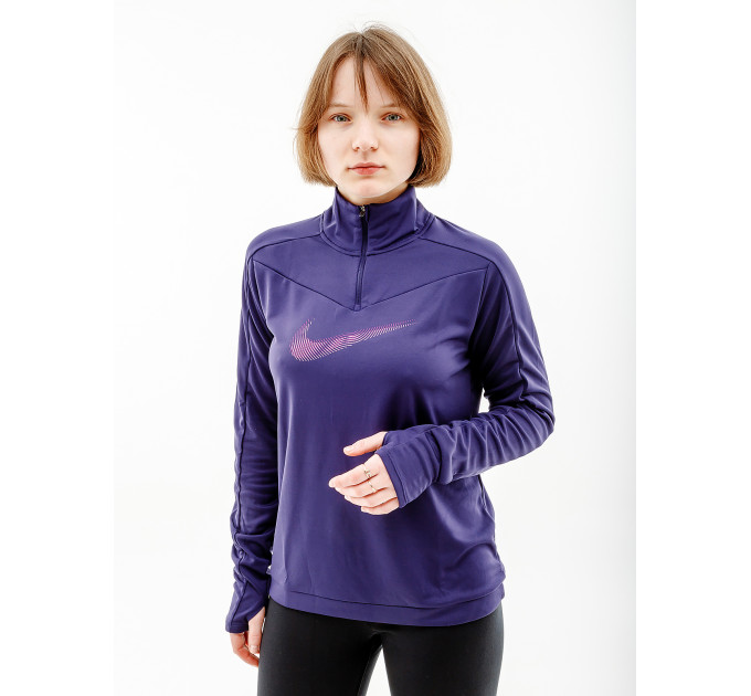 Жіноча Кофта Nike SWOOSH Фіолетовий L (7dFB4687-555 L) Жіноча Кофта Nike SWOOSH Фіолетовий L (7dFB4687-555 L)
