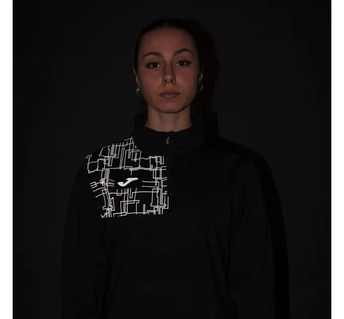 Жіноча спортивна кофта Joma Elite VIII Чорний S (901402.100)