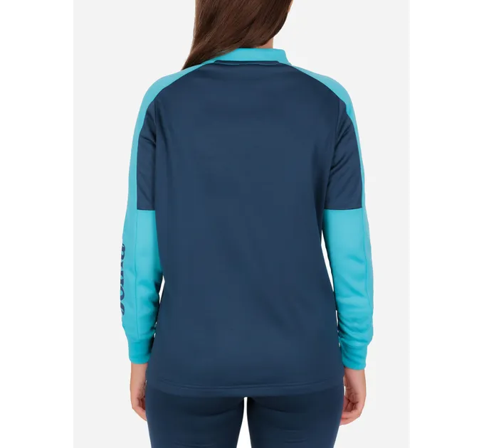 Жіноча спортивна кофта Joma Eco Championship Темно-синій, Бірюзовий S (901692.342 S)