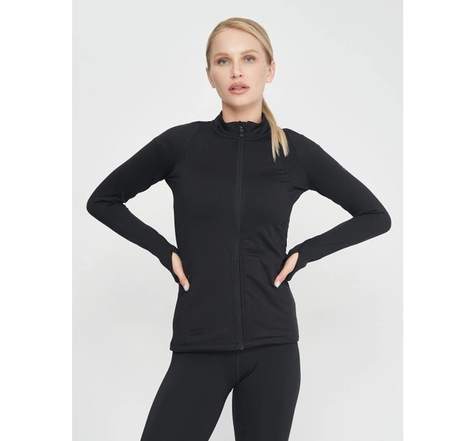 Жіноча спортивна кофта Joma ZERO FULL ZIP SWEATSHIRT чорний L 901605.100 L Жіноча спортивна кофта Joma ZERO FULL ZIP SWEATSHIRT чорний L 901605.100 L