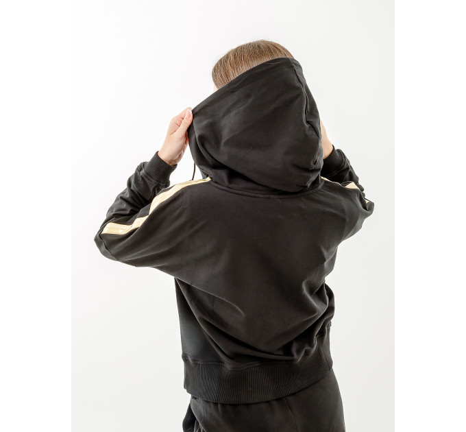 Жіночий Костюм AUSTRALIAN GOLD TAPE ELASTIC FLEECE TRACKSUIT Чорний L (7dLSDTU0073-003 L)